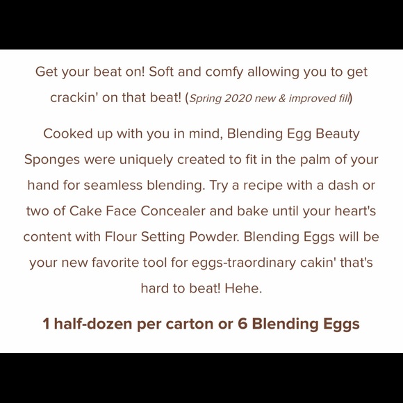 🐣 Beauty Bakerie Blending Egg Beauty Sponges - 6 makeup sponges - Picture 9 of 12
